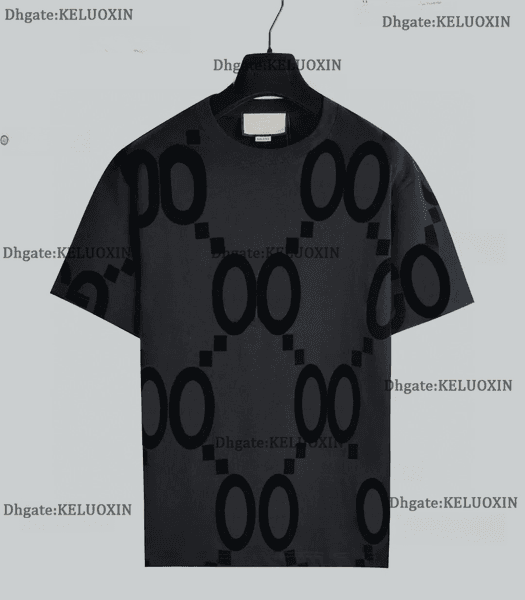 Men's Plus Tees Polos t-shirts fashion Round neck embroidered and printed polar style summer wear with street pure cotton 1