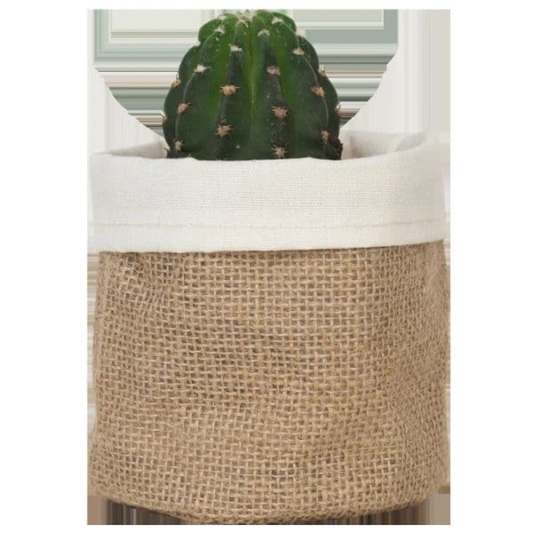 Retro Kraft Paper 2025 Flower Basket Desktop Makeup Washable Fabric Storage Basket Flower new Pot Cover Pen Holder Home Supplies