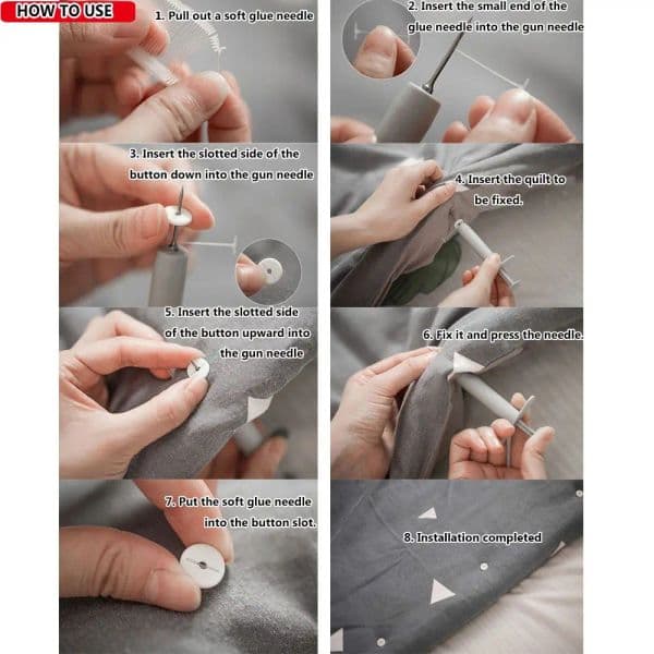 Non-Slip Bed Sheets Buckle Comforter Fixer Shifting Holder Clips Anti-move Quilt Holder Bed Sheet Clip Quilt Fixer