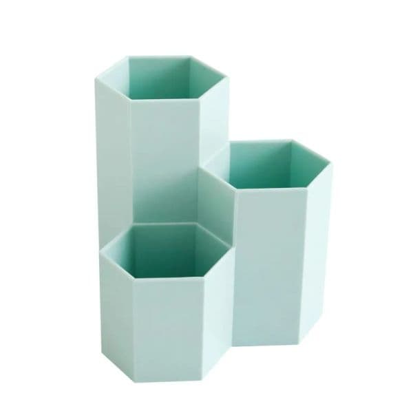 LLD Creative Pen Holders Student Desktop Pen Bucket Storage Box Stationery Organizer Office Pen Holder