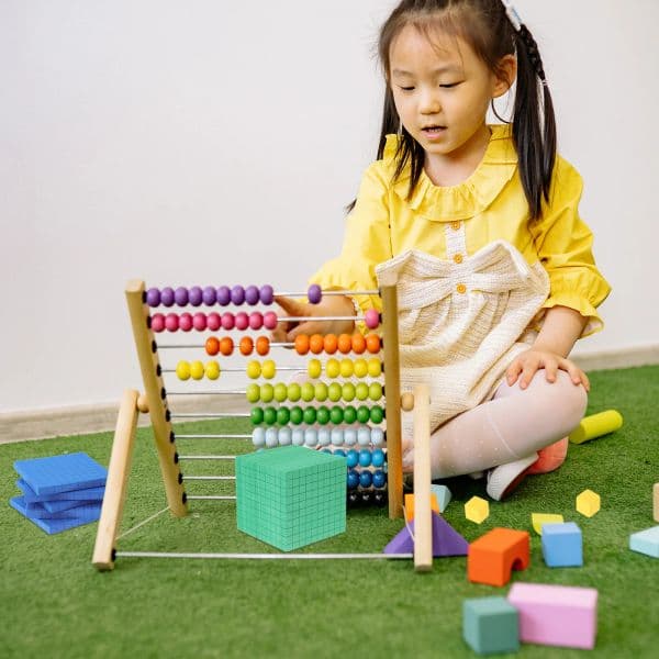 Kids Math Plaything Math Cubes 2025 Manipulatives Kids Plaything new Counting Cubes for Kids Plastic Base Ten Set