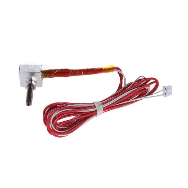 Hot End Kit 0.4mm Nozzle & M6 30mm Extruder Throat 12V 40W Heater Thermistor Heater Block for RapRep i3 Anet A2 A8 3D Printer