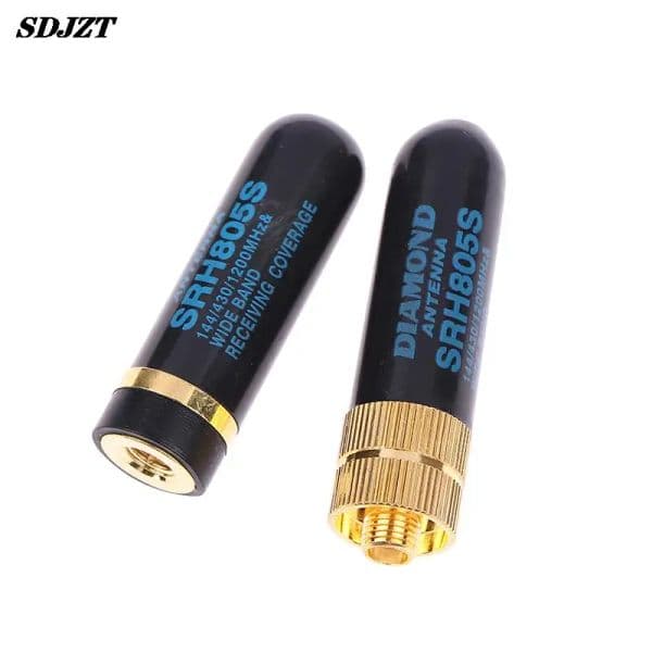 SMA-M/SMA-F Dual Band Antenna UHF+VHF SRH805S Walkie Talkie for Baofeng/YAESU