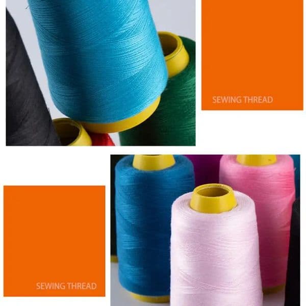 1500 Yards Tough Polyester Sewing Thread Professional Sewing Machine Threads For Sewing Needle Size 11 14 Not Easily Broken