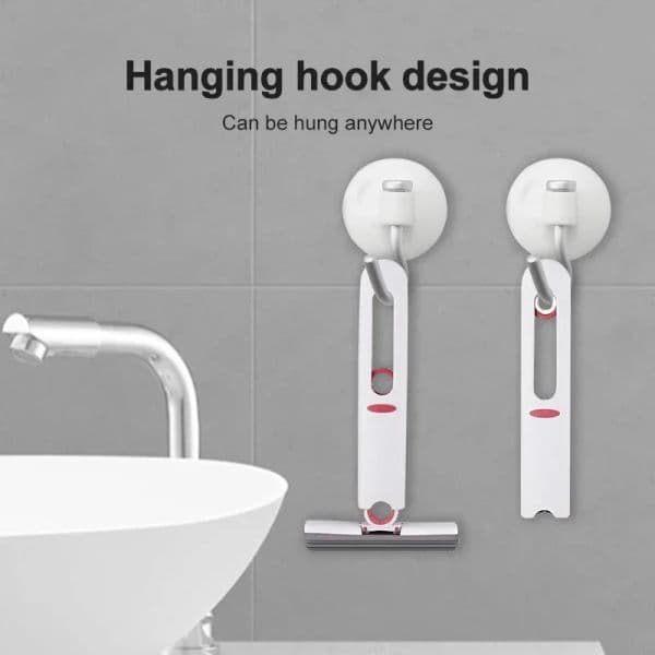 New 2 Packs Mini Squeeze Mop Portable Cleaning Mop Handheld Desktop Bathroom Car Window Glass Sponge Cleaner Home Cleaning Tools