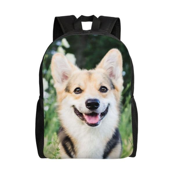 Cute Welsh Corgi Pembroke Dog Print School Bag for Boys Girls Kids Backpack Student Bookbags Children Backpack Casual School Bag