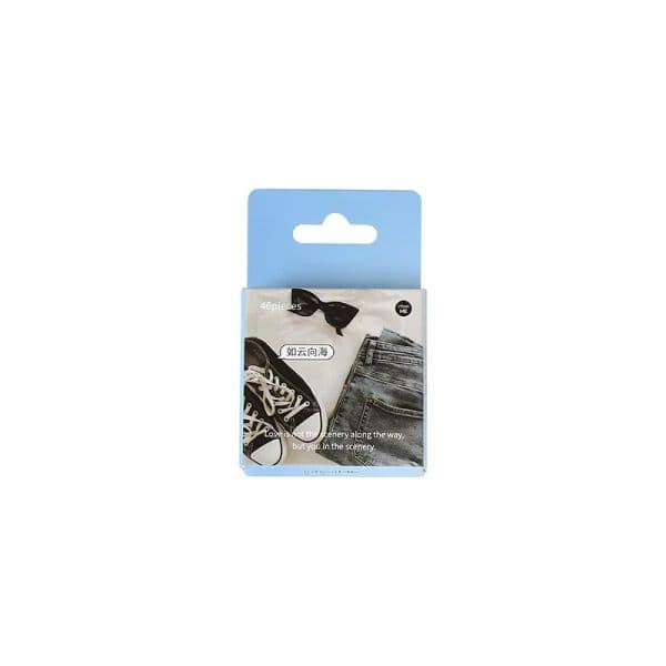 MOHAMM 46 Sheets Vintage Cute new Animal Stationery Stickers 2025 Box Set Daily Series for DIY Scrapbooking and Crafting