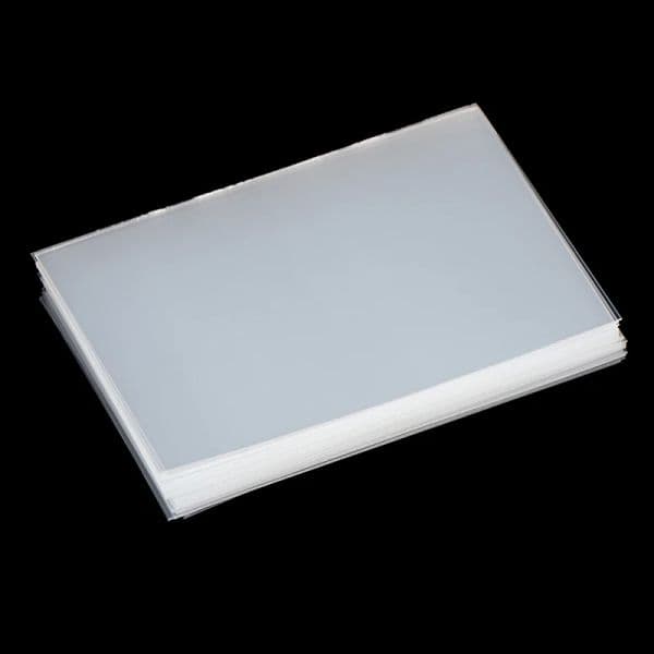 50pcs Board Game Card Sleeves Clear Acid Free CPP HARD 3 Inch Photocard Holographic Protector Film Album Binder Photo Protector