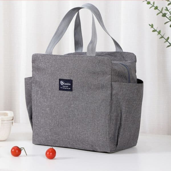 Large Capacity Cooler Bag Waterproof Oxford Portable Zipper Hot Lunch Bag For Men And Women Lunch Box Picnic Food Bags