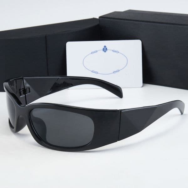 New Women Y2k Sunglasses Men Brand Design Mirror Sport Luxury Vintage Sun Glasses Men Driver Shades Oculos UV400 Gafas Outdoor leisure vacation beach glasses