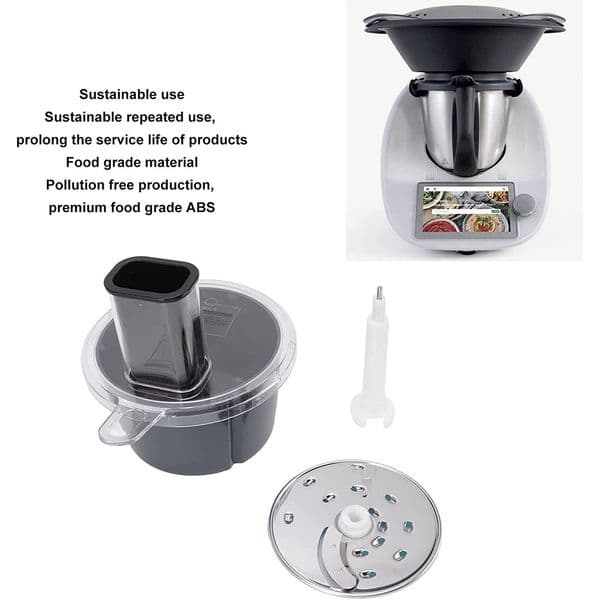 Kitchen Mixcover Food Processor Vegetable Cheese Cutter Grater For Termomix tm6 tm5 Cooking Blender Slicing Shredding Accessorie