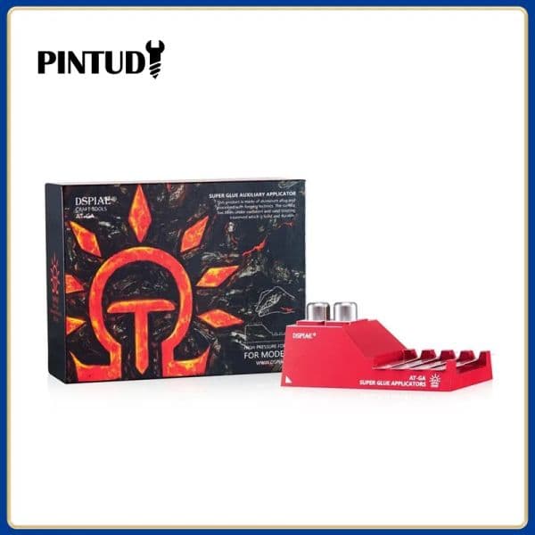 DSPIAE AT-GA Super Glue Auxiliary Applicator Model Red Aluminum Alloy