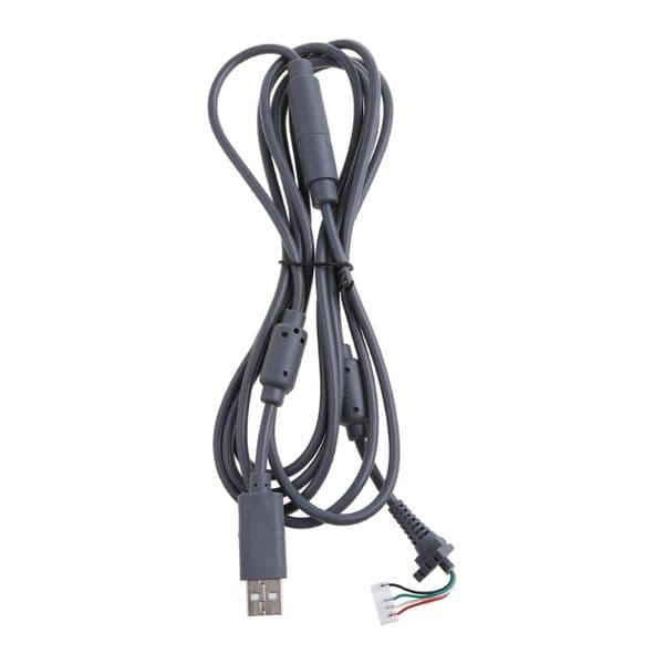 High Quality USB 4 Pin Cable Cord Cable +Breakaway Adapter Replacement For Xbox 360 Wired Controller Accessories