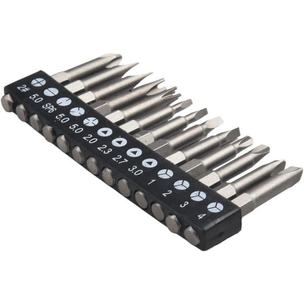 13pcs 50mm Special Shaped Screwdriver Bit Set U Shaped Y Type Triangle Inner Cross Three Points Screwdriver Bit Power Tool