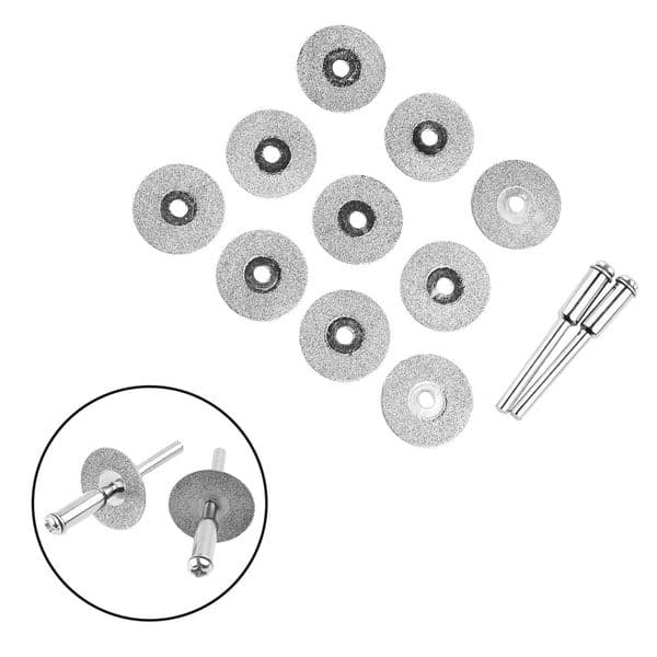 10Pcs 18mm Cutting Off Disc Grinding Wheel Cutting Discs For Cutting Gemstones Glass Porcelain Accessories