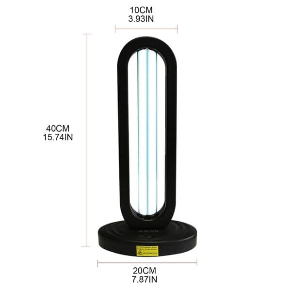 UV Air SanitizersRoom Deodorizer Light 3 Timer Modes Remote Control