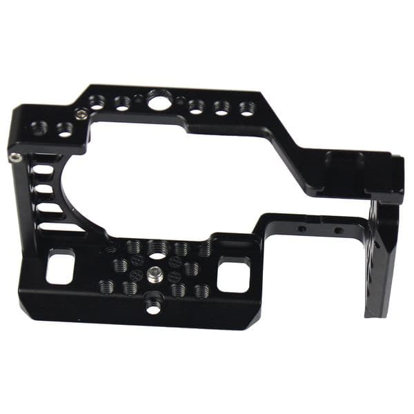 FEICHAO Camera Cage Frame Case Video Film Making Stabilizer Part 1/4" 3/8" Screw Hole for Sony A6500/A6400/A6300/A6000 SLR DSLR