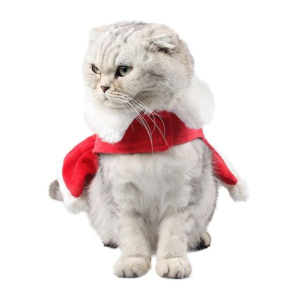 Christmas Dog Clothes Small Dogs Santa Costume for Pug Chihuahua Yorkshire Pet Cat Clothing Jacket Coat Pets Costume