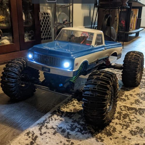LED Light 4 Lights Replacement for 1/10 1/8 HSP Redcat RC4WD Tamiya Axial SCX10 D90 HPI RC Car Free shipping