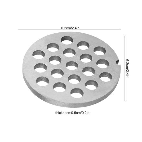 3mm/5mm/8mm 2025 Hole Meat Grinder Blade Meat Grinder new Crusher Mincer Plate Disc Knife Kitchen Appliance