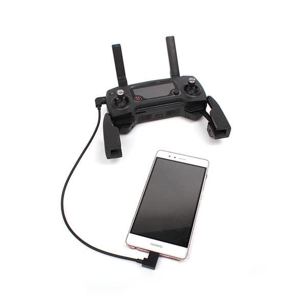 new Drone Data Cable For DJI Spark/MAVIC Pro/Mavic 2 Control Micro USB to Lighting/type C/Micro USB line for smartphone 2025 For xiaomi