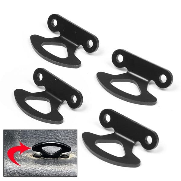 4Pcs for Ford F-150 Explorer Sport Trac Truck Bed Box Inner Tie Down Hooks Anchor Ring Accessories Ranger