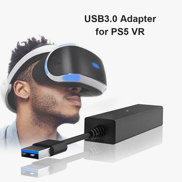 For PS5 VR Cable Adapter USB3.0 Console Mini Camera Connector Play Parts Camera Converter For PS5 PS4 VR Game Accessories