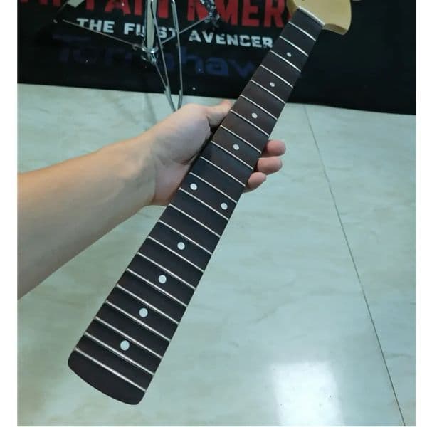 Disado 22 Frets Big Headstock Maple Electric Guitar Neck Rosewood Scallop Fretboard Glossy Paint Accessories