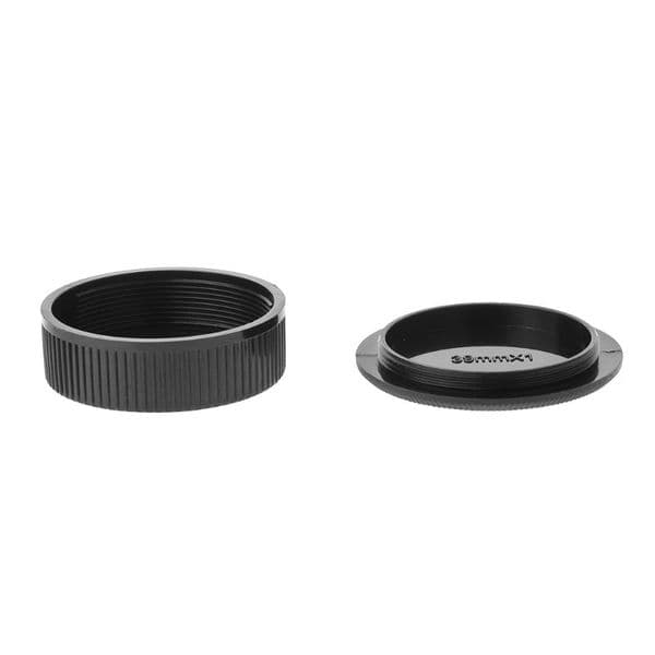 2022 New Rear Lens Cap/Body Cap Cover Screw Mount For Universal 39mm Leica M39 L39 Black