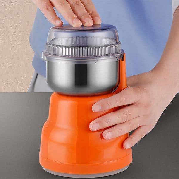 Electric Coffee Grinder Beans Spices Blender Grains Machine Kitchen Multifunctional Coffe Chopper Blades EU Plug