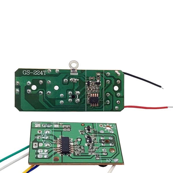 4ch 27MHZ Transmitter Receiver Set Remote Controller Main Board Kit for DIY RC Stunt Car Vehicle Dump Truck