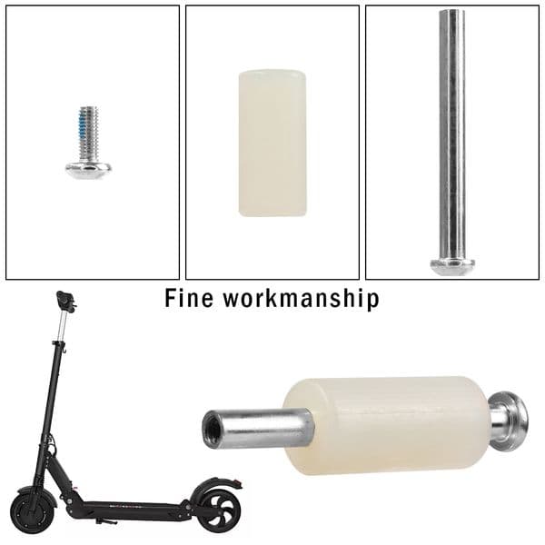 For Electric Scooter Kugoo S1 S2 S3/S1 Pro Plastic Shaft Tube Sleeve and Locking Screw Scooter Folding Roller Parts Accessories