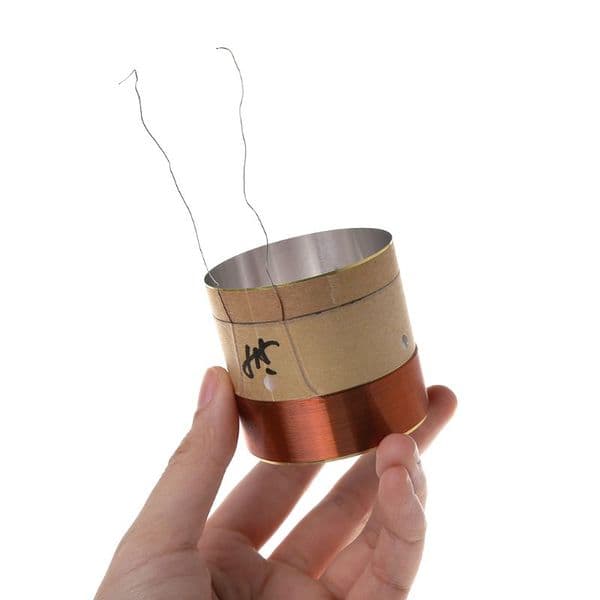 Speaker Voice Coil Woofer Bass Sound Drive Bass Coils Exquisite Workmanship Speaker Woofer Bass Coils Round Copper Wire