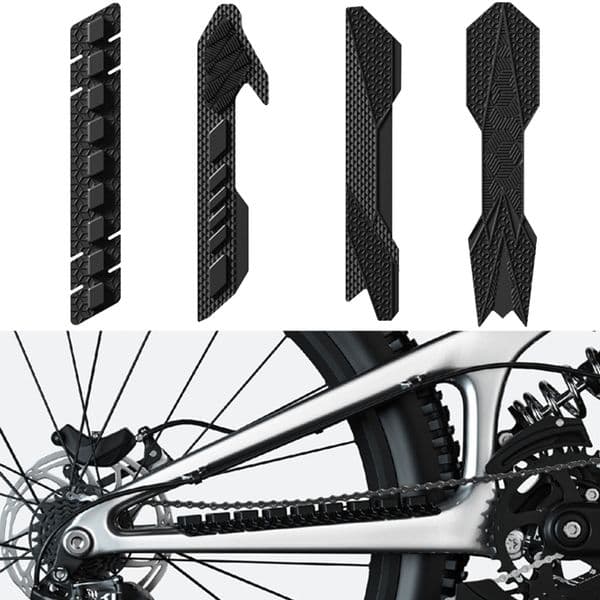 Silicone Bike Chain Protector Frame Chainstay Pad Scratch-Resistant Road Bike Chain Guard Cover Cycling Accessories