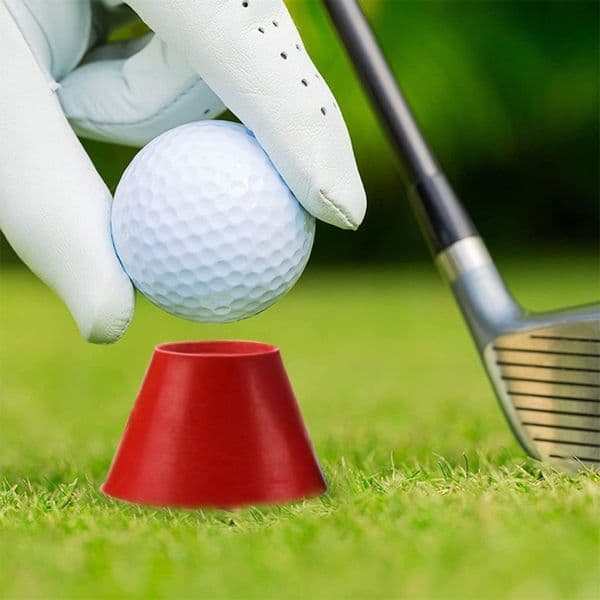 Driving Range Tees Driving Range Rubber Golf Tees Winter Golfs Tees for Frosty Days 4 in 1 Sizes 37mm 22mm 17mm 12mm Set