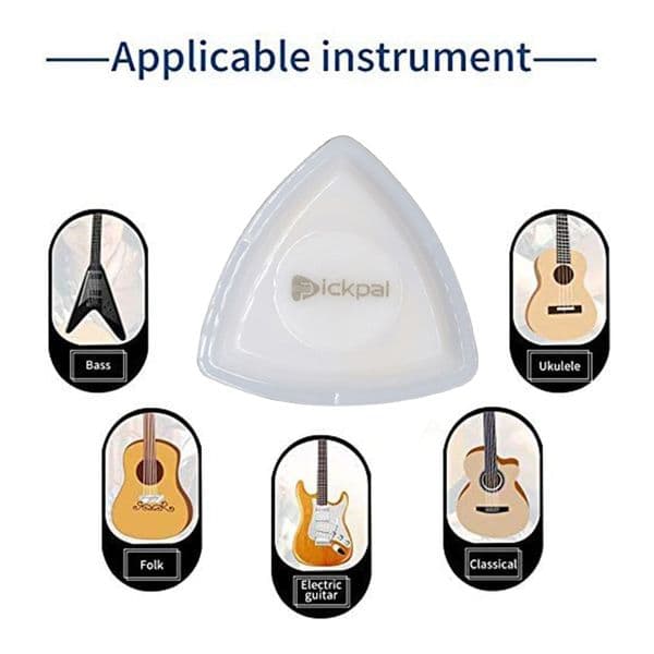 LED Glowing Guitar Picks Sparkling Guitar Pick Touch Luminous Musical Stringed Instrument for Bass Electric Guitar Accessories
