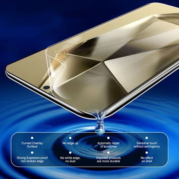 3PCS Hydrogel Film for Samsung Galaxy S24 Ultra S23 S22 S21 S20 FE Note 20 10 Plus S10 Soft Screen Protectors Anti 2025 Scratch Films