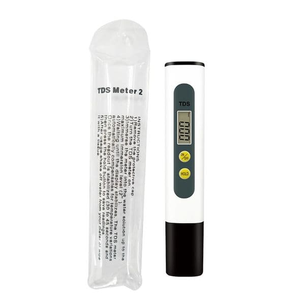 TDS Meter Digital Water Tester 0-9990ppm Drinking Water Quality Analyzer Monitor Filter Rapid Test Aquarium Hydroponics Pools