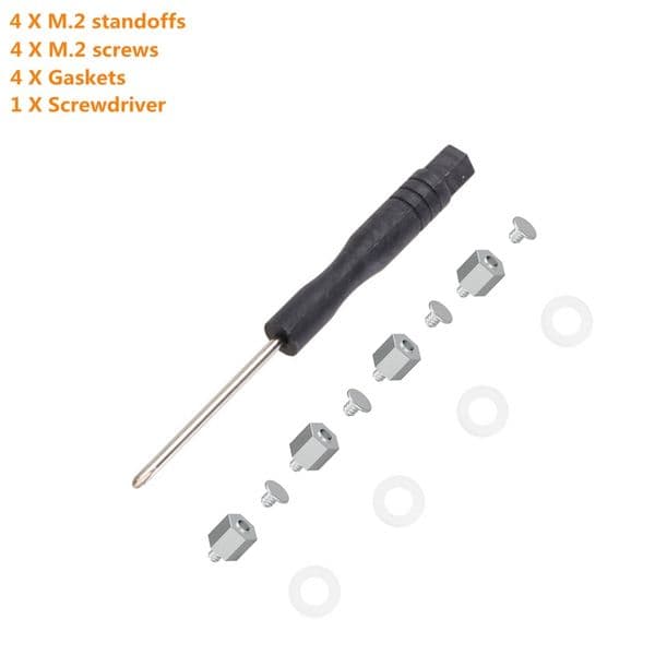 E65E M. 2 SSD Standoff Screws Hex Nut Kit for Asus13020 M.2 SSD Gigabyte ASRock NGF F M2 Drive Disk Screw Fit Laptop