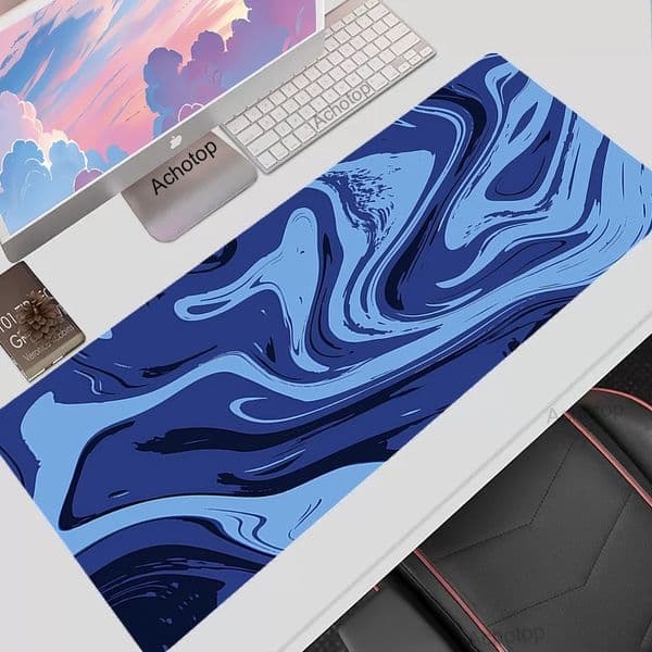 Mouse Pad Gaming Computer Mousepad Gamer Desk Mat Black Liquid Office Carpet Xxl Mause Pads PC Accessories Keyboard Pad Play Mat
