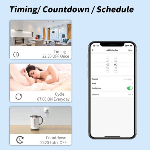 EU WiFi Smart Plug Works with Homekit Tuya 16A Mini Power Outlet Home Appliance Smart Socket Voice Control for Siri Alexa Google