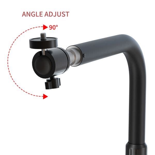SH 50cm Desktop Flexible Metal Bracket With Ball Head Max Loading 5kg For Plate Light Projector Smartphone Camera a51af