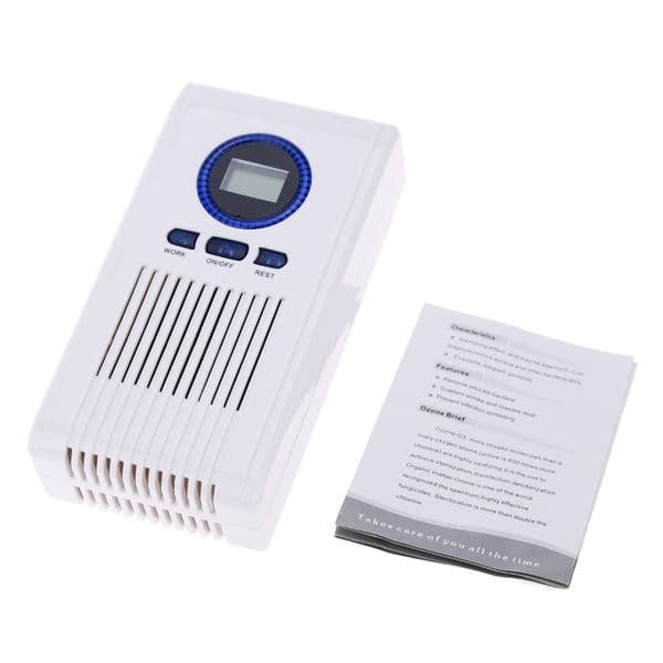 EU Plug Kitchen Toilet Ozone Generator Air Cleaner Purifying Smoke Remove Odor Ozone Air Purifier