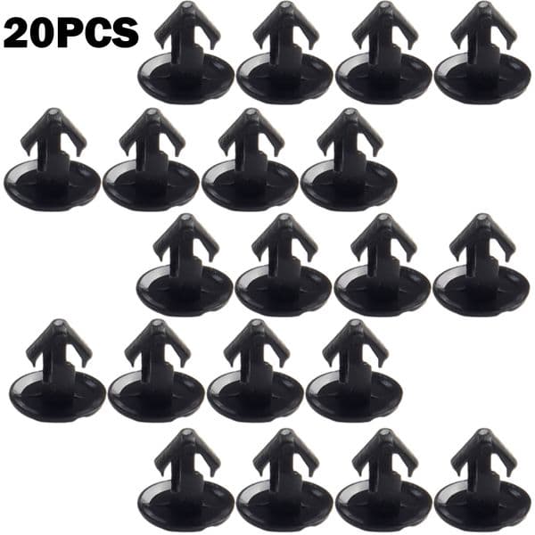 20Pcs Car Door Weatherstrip Clips Car Door Seal Sill Sealing Strip Clip Rivet For Qashqai J10 J11 X-Trail T31 Car Fastener Clips