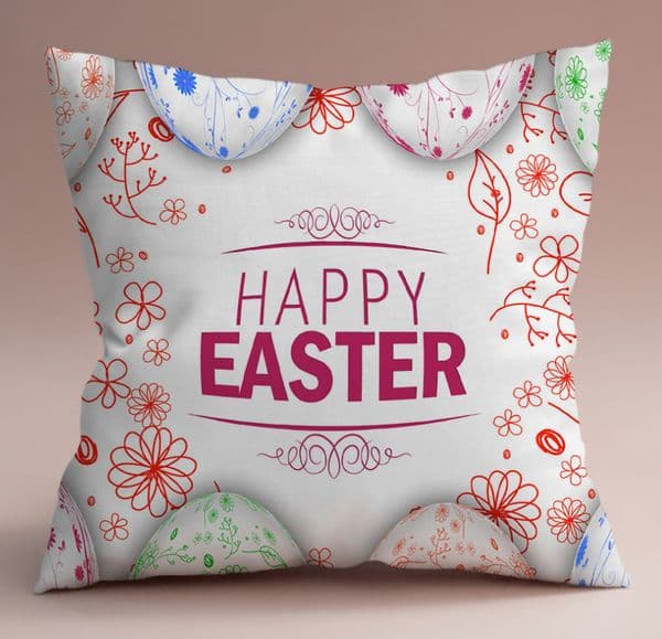 45x45cm rabbit print pillow case vintage cushion cover decorative throw pillow for sofa bed
