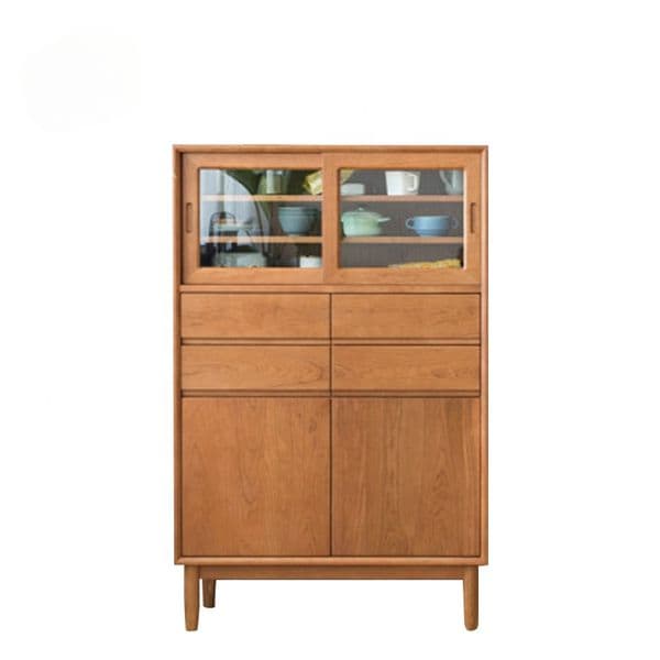 2020 New Furniture Cupboard Vintage Modern China Style Eco Material Solid Wood Sideboard