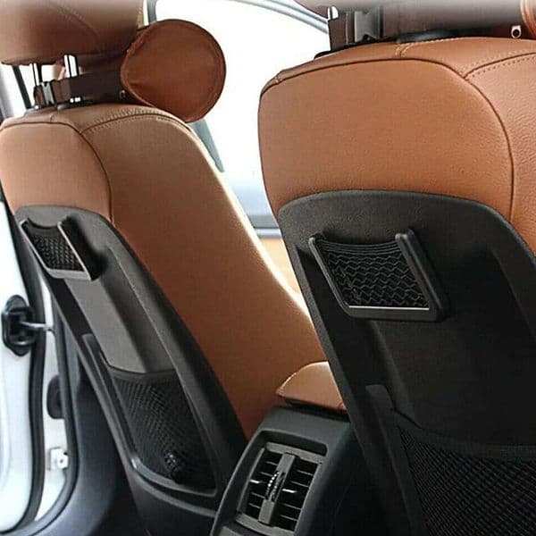 1pcs Universal Car Organizer Storage Paste Bag Auto Car Accessories Phone Keys Holder Wallet Pocket Net C7Y6 8c4e7