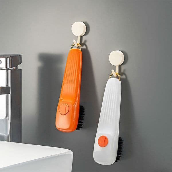 Liquid-added Shoe Brush, Laundry Brush, Board Brush, Press-type Household Soft-bristle Brush, Shoe Household Cleaning Tools