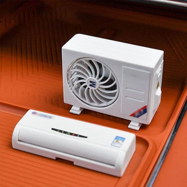 Mini Solar Car Perfume Air Conditioning Decorative Aromatherapy Machine Perfume Durable Air Outlet Car Fragrance Decoration