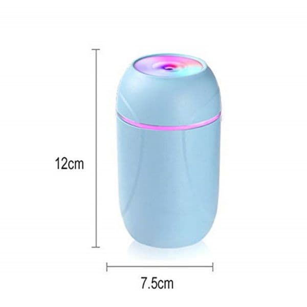 New 300ml Humidifier Colorful Cup Air Humidifier Room Office Desktop Home Car Humidifier Home Aromatherapy Perfume With Light
